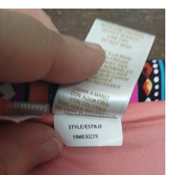 Anne Cole NWT Size XL Multicolor Boho Tribal Swim Separates Bikini Bottom - Picture 5 of 7